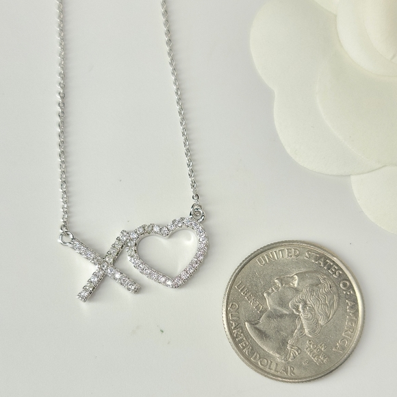 💖 New in Gift Box 🎁 CZ Diamond Choker Collar Necklace - Picture 6 of 7